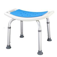 Bath Stool/Bath Chair/Thick Aluminum Alloy Non-Slip Adjustable Height Suitable for Elderly People, Disabled, Pregnant Women -by TIANTA