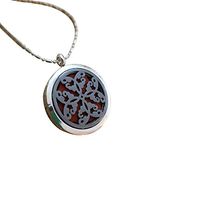 Essential Oil Diffuser Necklace Stainless Steel Locket Butterfly