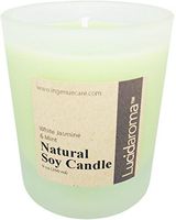 Lucid Aroma Natural Soy Candle 9oz (White Jasmine & Mint)