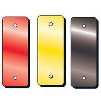 Reflector 3X8 Silver/ALUMINUM8" H x 3" W Silver