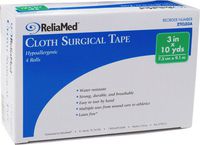 ReliaMed Cloth Surgical Tape 3" x 10 yds. (Roll) (1 Roll)