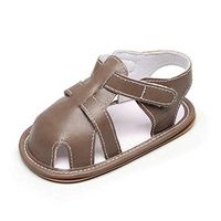 Baby Toddler Boys Sandals, ♥ Beyonds Hollow Out Roman Shoes, Soft Sole Anti-Slip Infant Summer Outdoor Beach Shoes Newborn First Walker Crib Shoes Sneaker Loafers