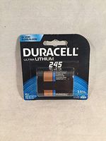 Duracell Photo Battery 6 V Model No. 245 Carded
