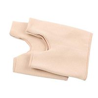 HEALIFTY Hallux Valgus Corrector Socks Thumb Bunions Protector Relief Protector Sleeves Size L (Apricot Color)