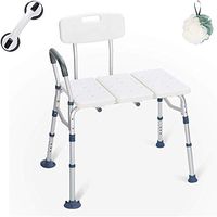 GreenChief Bariatric Tub Transfer Bench 400 Lb - Heavy Duty Bath & Shower Assist - Adjustable Handicap Shower Chair - Medical Bathroom Accessibility Aid for Elderly, Disabled, Seniors