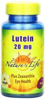 Nature's Life Lutein, Plus Zeaxanthin, 20 Mg, 60  Sofgels