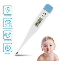 Sendowtek Digital Medical Thermometer, Rectal and Oral Thermometer for Fever Precision Thermometer for Adults, Baby and Kids - Accurate and Quick Reading (Blue)