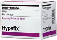 Smith and Nephew Inc Hypafix Non-woven Fabric Dressing Retention Tape 4 x 10 yds, Adhesive, Highly Conformable (1 Roll) by Smith & Nephew Corp