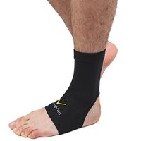WawaVita Copper Joint Compression Recovery Ankle Sleeve Plantar Fasciitis Sock - Copper Infused Arch Support - Size L