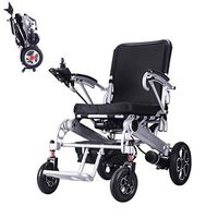 New Model 2019 Lightweight Electric Wheelchair, Lightweight Wheelchairs for Adults Electric Folding Carry Power Chair