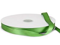 Jungle Green Value Dbl Faced Satin 5/8"x100 yds 100% Polyester Ribbon (3 Spools) - WRAPS-VDFS3537