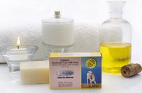 Goat Milk Soap for extra sensitive skin Lemon with Olive Oil, Shea Butter and Dead Sea Minerals (Paraben and SLS Free)