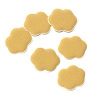 Foot Petals Women's Pressure Pointz, Technogel, Buttercup, 6 Cushions