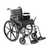 Invacare Ex2 Wheelchair 18" w/Swingaway Footrest, Package Includes Foam Cushion & Brake Extensions!