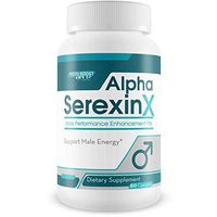 Alpha Serexin X - Male Performance Enhancement Pills - Support Youthful Energy, Drive, Stamina, and Motivation - Made with Yohimbe & Ginseng for Ultra Last XXL Power, Focus, and Supreme Vigor -