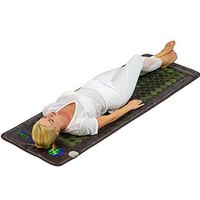 HealthyLine Far Infrared Heating Pad - Natural Jade and Tourmaline Stones - Easy to Roll-up - Mesh JT Mat Full 7224 Soft Light InfraMat Pro®