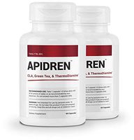 Apidren (2 Bottles) - Best Diet Pill for Healthy Weight Loss (60 Caps)