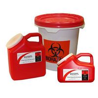 Sharps Compliance Sharps Disposal by Mail System - 1 Gallon - Model 11000 - Each