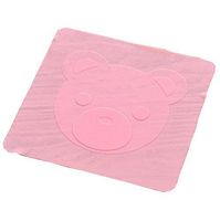 Allshope Cartoon Bear Muti-Functional Silicone Plastic Wrap Dustproof Reusable (Pink)