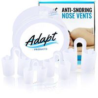Adapt Products 4-Pack Anti Snoring Nose Vents Sleep Aid Device For Comfortable, Safe, Instant, Fast, Snore Relief, Enjoyable Sleep, Snore Stopper