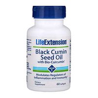 Black Cumin Seed Oil with Bio-Curcumin 60 softgels-Pack-3
