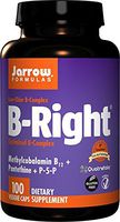 Jarrow Formulas B-right Complex, AssortedSize ValueItems Pack of 100 Capsules (Pack of 3)
