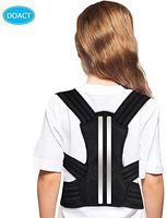 Posture Corrector for Kids and Teens Upper Back Brace to Prevent Kyphosis, Slouching, and Humpback, Adjustable Back Posture Brace Under Clothes for Boys and Girls L