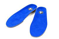 Body Glove Memory Foam Custom Insoles for Men and Women - Ideal for Most Everyday and Sports Shoes - Antimicrobial Polyurethane Bottom Designed for Total Comfort - Anti- Moisture Wicking Fabric, B