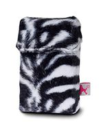 smokeshirt classic cigarette case for cigarette box king size 20 cigarettes (Zebra)
