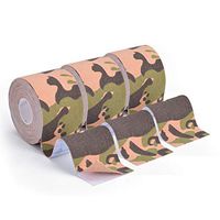 HXG Sports Kinesiology Tape 3 Rolls, Breathable, Water Resistant Uncut Sports Tape for Muscles & Joints, Pain Relief and Injury Recovery
