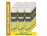 Misty Heavy Duty Glass Cleaner 19 Oz 1001482 (Case of 12) Professional Formula