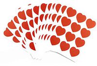 Red Heart Stickers 1 Inch Peel Off Adhesive Labels Love Sweet Heart Shape Crafting Scrapbooking Envelope Seals Wedding Valentine’s Day Christmas Gift Decals for Kids 720PCS