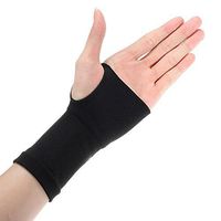 Gracefulvara 1 Pair Hand Wrist Thumb Carpal Tunnel Support Gloves Arthritis Sprain Strain Brace (L)