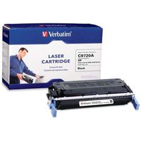 Verbatim Remanufactured Toner Cartridge Replacement for HP C9720A ( Black )