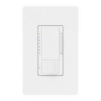Lutron MS-OP600M-WH Maestro 600 Watt Multi-Location Dimmer with Occupancy Sensor, White