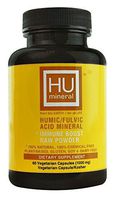 HUmineral Humic/Fulvic Acid Mineral + Immune Boost Raw Powder 1,000 mg 60 Veg Caps