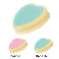 Hair Remove Sponge Hosamtel 9x10cm Peach Heart Shape Magic Painless Hair Removal Depilation Sponge Pad for Leg Arm(Random Color)