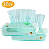 Maram Reusable Cleaning Cloths Disposable Green Cleaning Towels Kitchen Towels Dish Cloths Heavy Duty Eco-Friendly Non Woven Fabric Multipurpose Handy Wipes Set of 2