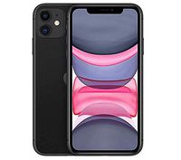 Apple iPhone 11, 128GB, Black - Fully Unlocked (Renewed)