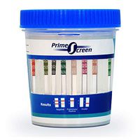 Prime Screen - 13 Multi Panel Urine Test Cup (AMP,BAR,BUP,BZO,COC,mAMP,MDMA,MOP/OPI,MTD,OXY,PCP,TCA,THC) - TDOA-2135 [5 Pack] Exp 5/30/2020