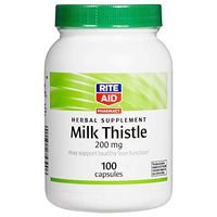 Rite Aid Pharmacy Milk Thistle Capsules, 200mg - 100 ct