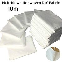 Luffylive 5M 10M 20M Melt-Blown Nonwoven Fabric Face Craft Fusible Interlining Filter
