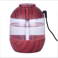 CWH&WEN Glass Aromatherapy Essential Oil Diffuser, Whisper Quiet Humidifier, Waterless Auto Shut Off and LED Light for Home Office Yoga SPA,Red