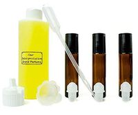 Grand Parfums Perfume Oil Set-T Ford Sahara Noir Type, Our Interpretation, Highest Quality Uncut Perfume Body Oil Set With Roller Bottles and Tools to Fill the Bottles