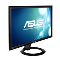 ASUS 22-inch Full HD Ultra Slim Gaming Monitor [VX228H] 1080p, 1ms Rapid Response Time, Dual HDMI, Built in Speakers, Low Blue Light, Fliker Free, ASUS EyeCare