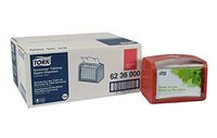 Tork 6236000 Xpressnap Tabletop Napkin Dispenser, 6.1" Height x 7.9" Width x 5.9" Diameter, Red (Case of 4 Dispensers) for use with Tork DX900, DX906E, DX990, 908EX or 13680