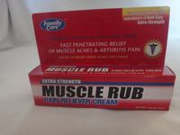 Extra Strength Muscle Rub Pain Reliever Cream 1.25oz