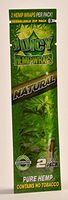 2 Total Natural Juicy Jays Hemp Wraps Natural Flavor + XL Beamer Doob Tube Pure Hemp Non Tobacco (1 Pack of 2) + Beamer Smoke Sticker Producers of Juicy Jays Rolling Papers