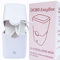 MR.A Portable UV Menstrual Cup Sterilizer for Diva Cup Model 1 Blossom Cup Soft Disc - 2 Mins for Sterilizing Flex Saalt Cup Lena Ziggy Cup - Auto Menstral Cup Holder Kit for Meluna Super Jennie Cup