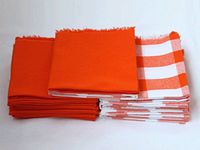 Kitchen Dish Towel 100% Cotton Big 16 Pack Large 15"X25" Machine Washable Non Scratch Dish Rugs Ultra Absorbent DishCloth - Everyday Household Usage Washing Drying Scrubbing Bar and Tea Towel (16)